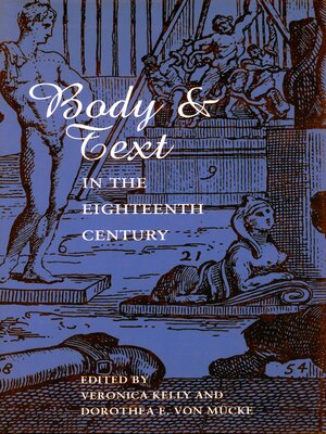 cover image of Body and Text in the Eighteenth Century
